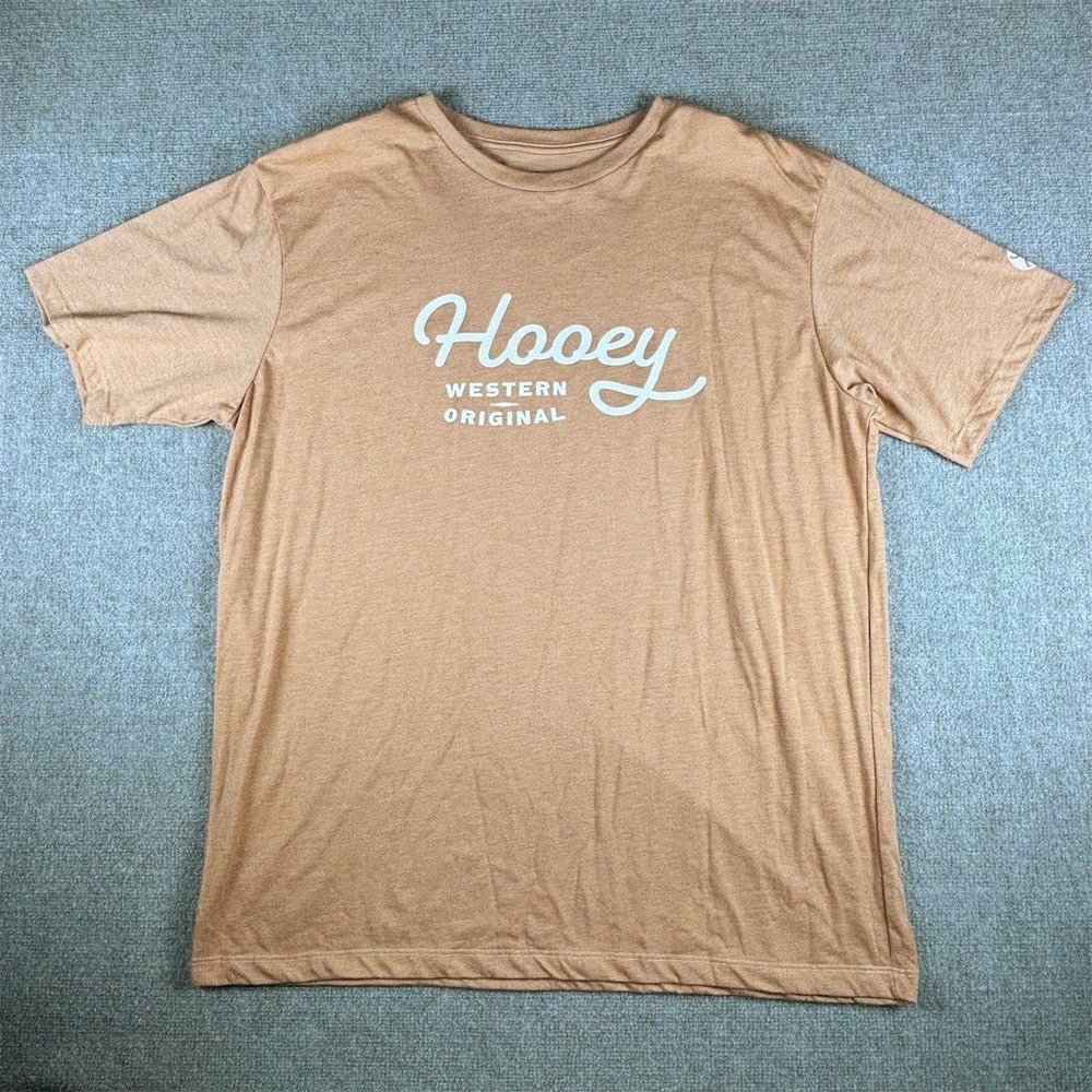 Hooey Men's‎ 2XL Pink Graphic T-Shirt Western Short Sleeve Crew Neck